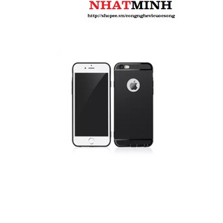 Ốp lưng iphone 6+/6s+ silicon dẻo đen 1000001864