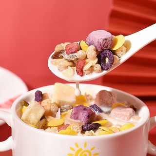 Ngũ cốc sữa chua mix hoa quả ngũ cốc dinh dưỡng meizhou- túi 400-500g