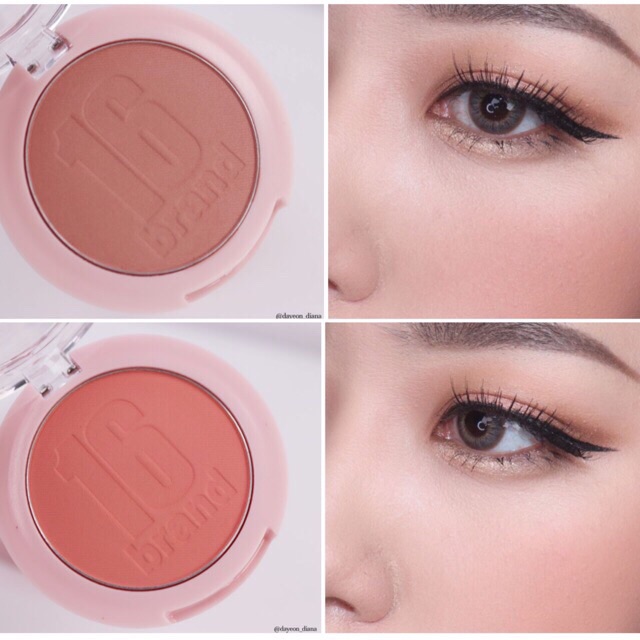 PHẤN MÁ HỒNG 16BRAND SIXTEEN CHEEK SHOT | BigBuy360 - bigbuy360.vn