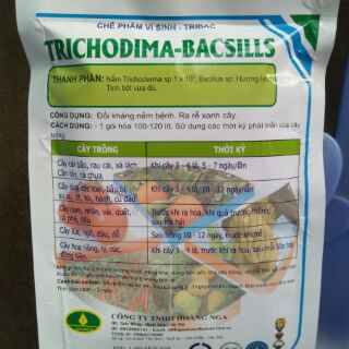 nấm đối kháng trichoderma túi 100g