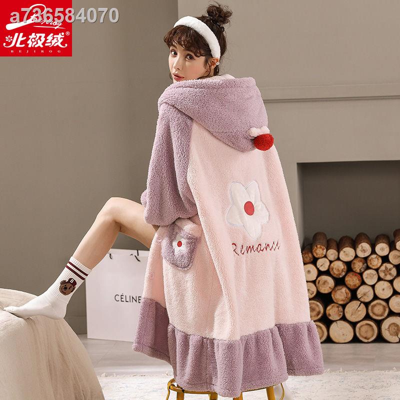 ◄Đầm ngủ dáng dài thời trang mùa đông cho nữ | BigBuy360 - bigbuy360.vn