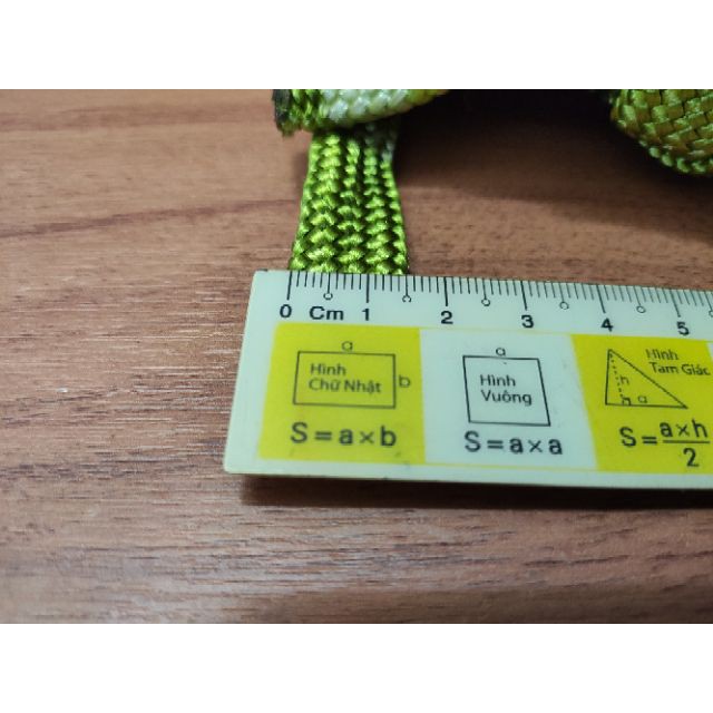 ⚡SALE LỚN⚡ Dây dù xanh loại tốt không bị tơi xù - bề rộng 1.5cm và 2cm x bề dày 3mm.