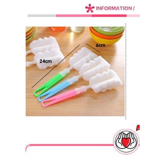 [KHÔNG ĐÂU RẺ HƠN ] Cây bọt biển cọ rửa ly bình sữa , chai lọ