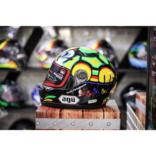 Nón Fullface AGU tem rùa, tặng kèm túi đựng nón