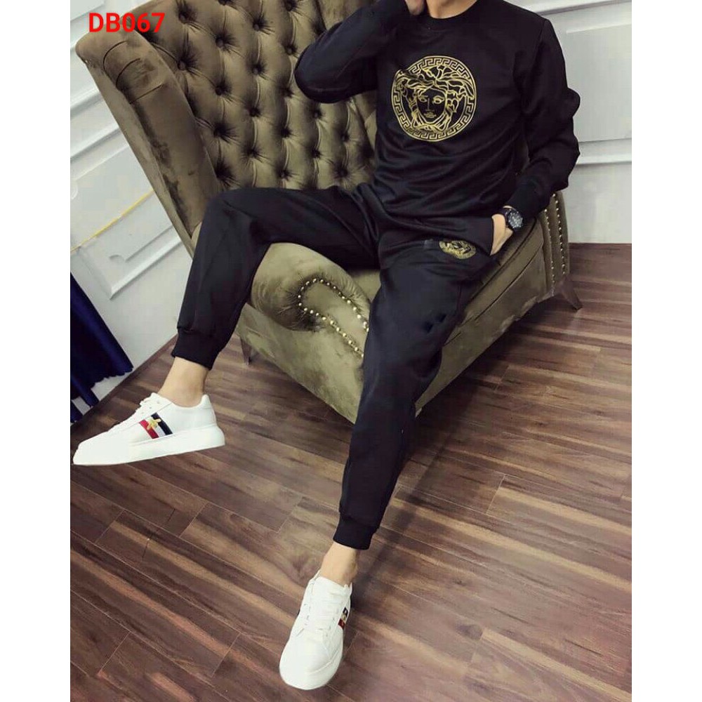 Bộ nỉ nam thu đông chất liệu nỉ bông lót lông mềm siêu đẹp