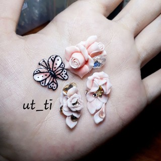 hoa bột nail - hoa rơi - vip nail