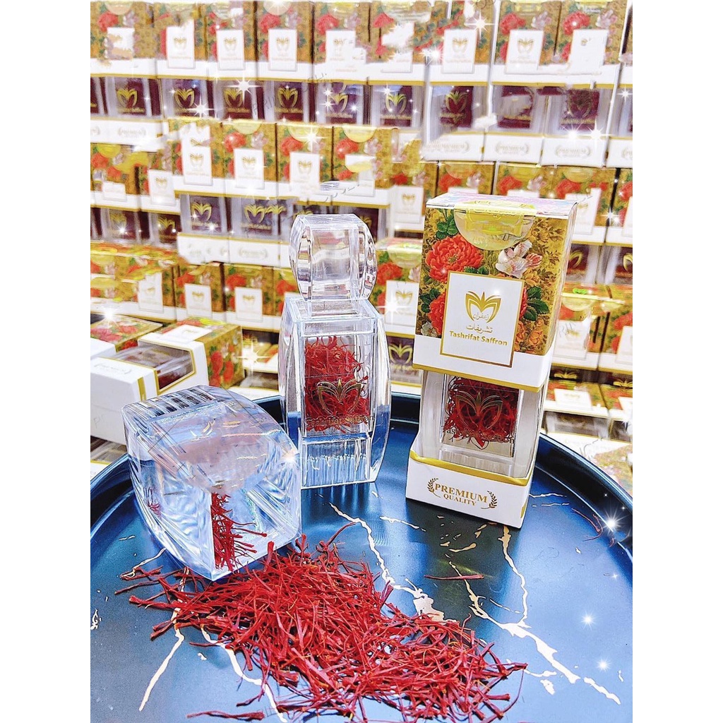 Saffron Nhuỵ Hoa Nghệ Tây Tashrifat. Date 20/08/2023