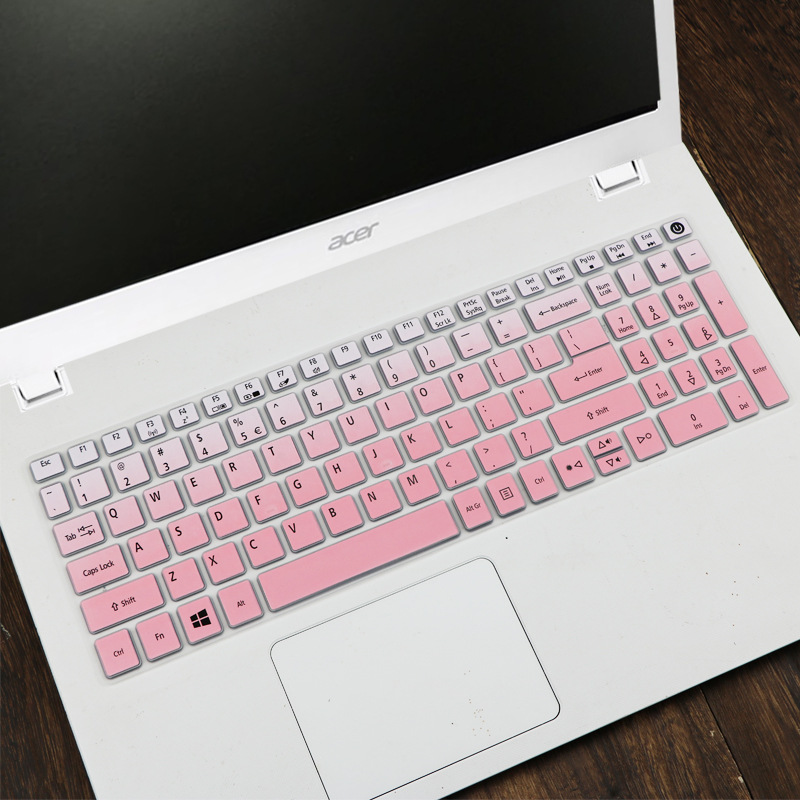 Miếng Dán Bàn Phím Silicon Mỏng 15.6 Inch Cho Acer Aspire E15 E 15 E5-576 E5576 V3 V15 E5-553G / 575g / Aspire 3 5 7 Series