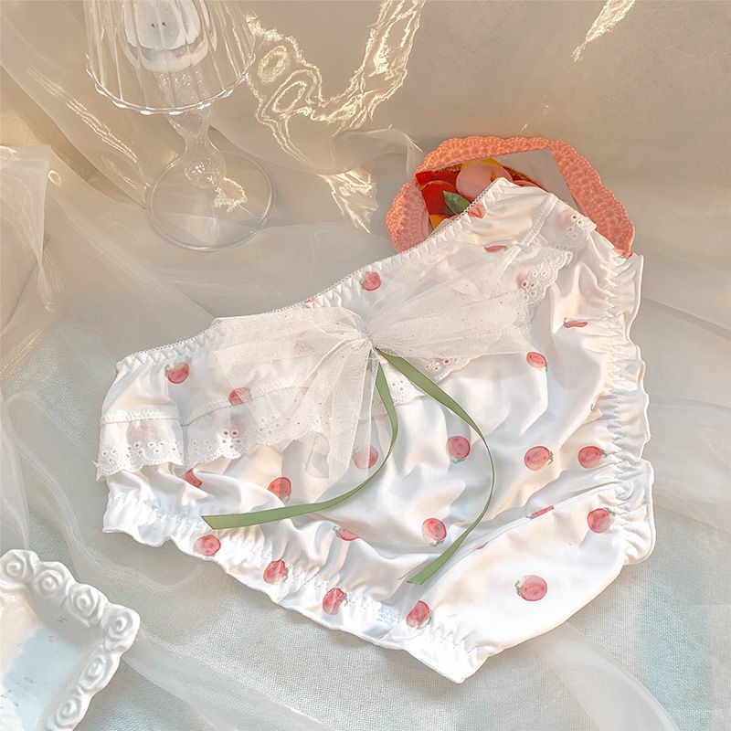 Quần Lót Nữ Phối Ren Lưới Thoáng Khí