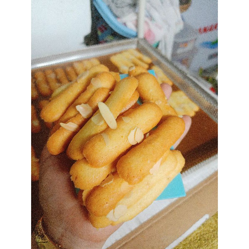 Bánh lưỡi mèo giòn rụm thơm béo ăn sẽ bị ghiền 300gr