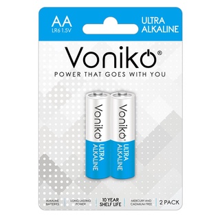 Pin Ultra Alkaline AA hiệu Voniko