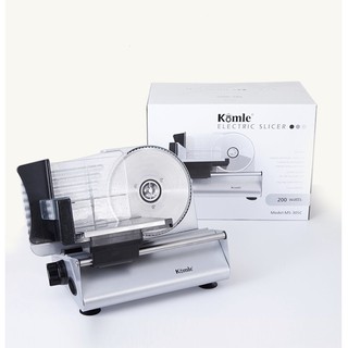 Máy cắt thịt thái rau củ MS6 Komle®️ nhanh chóng 200w