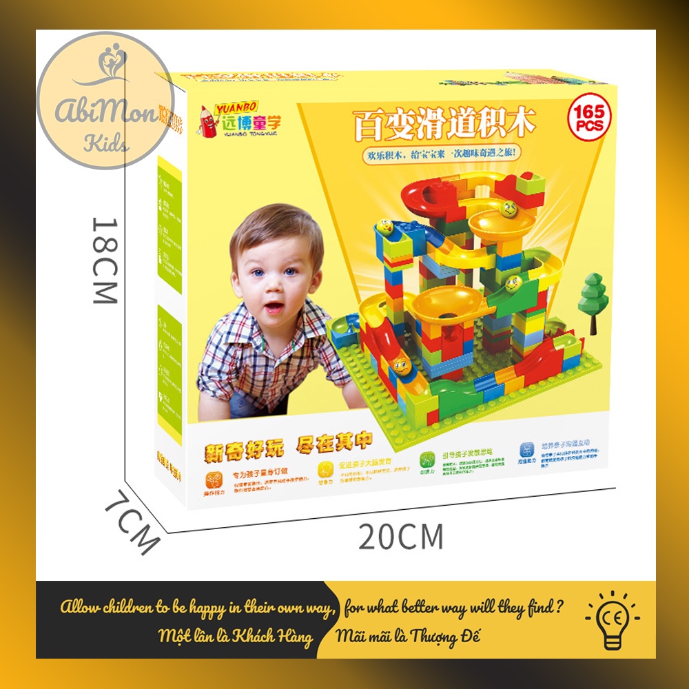 Combo 2 Bộ Lego Thả Bi Cho Bé (336 chi tiết nhỏ, 172 chi tiết to) ☘️ Đồ chơi Giáo Dục - An toàn - Thông minh