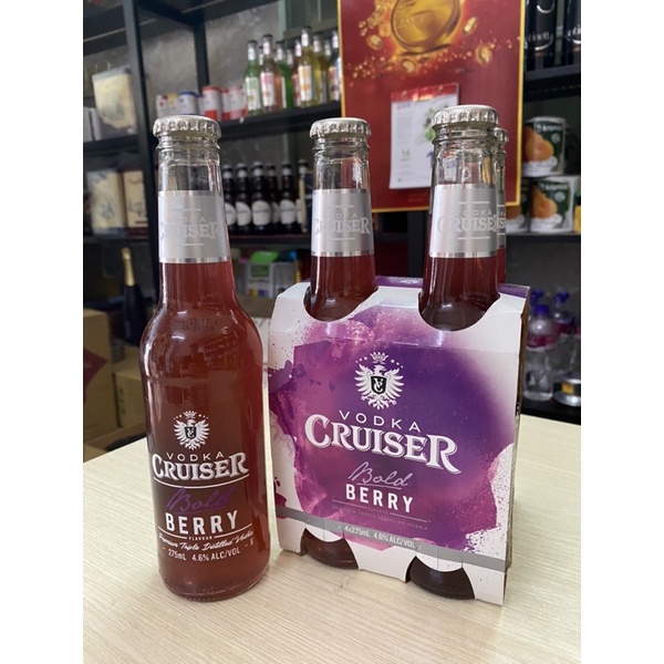 Vod.ka Cruiser Bold Berry Blend 4,6 275ml.