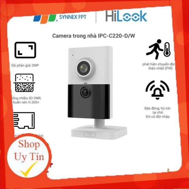 [Mã 154ELSALE2 giảm 7% đơn 300K] Camera Ip Wifi Hilook Ipc-C220h-D/W 2mp - Hàng Chính Hãng