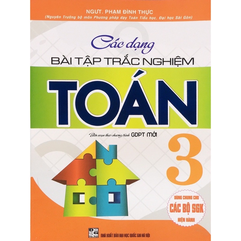 Sách - Các Dạng Bài Tập Trắc Nghiệm Toán 3