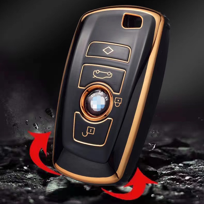 Vỏ Silicon Bảo Vệ Chìa Khóa Cho Xe Hơi BMW X1 X5 X6 5 7 Series