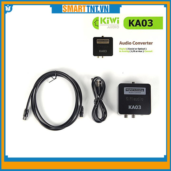 Bộ chuyển đổi âm thanh digital sang analog KiWi KA03 chính hãng cao cấp