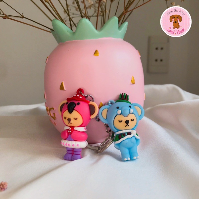 Móc Khoá - Dây Treo Balo/ Túi Xách Silicon 3D Gấu Koala Cosplay