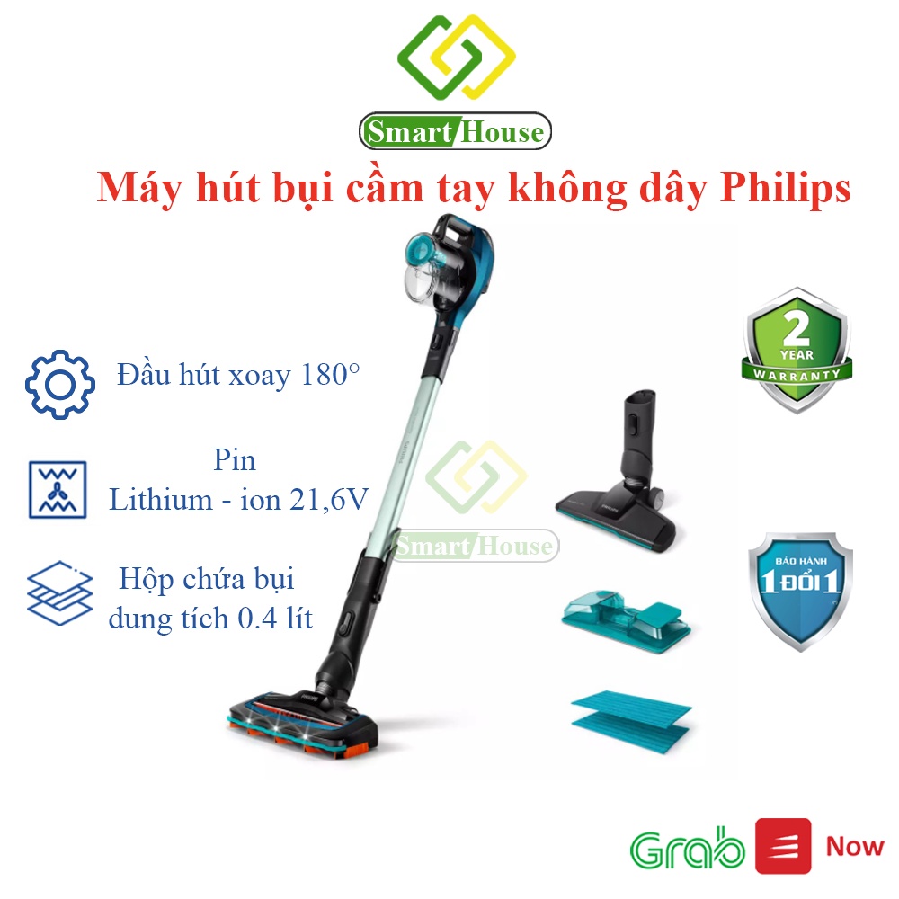 FC6728 - Máy hút bụi Philips FC9571 1900W- Hàng chính hãng - Smart House