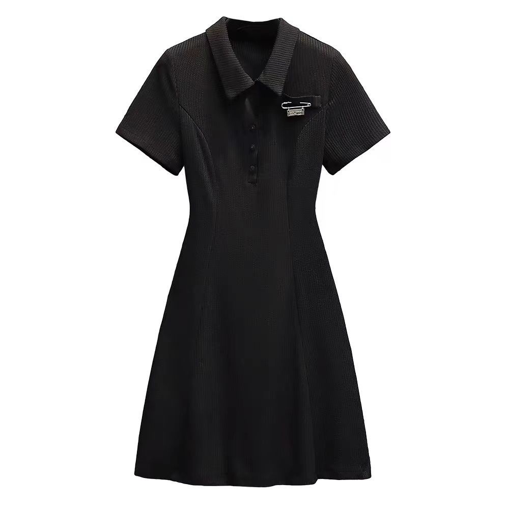 Đầm Polo Dáng Chữ A Thời Trang Mùa Hè 2022 Mới Phong Cách Pháp Cho Nữ