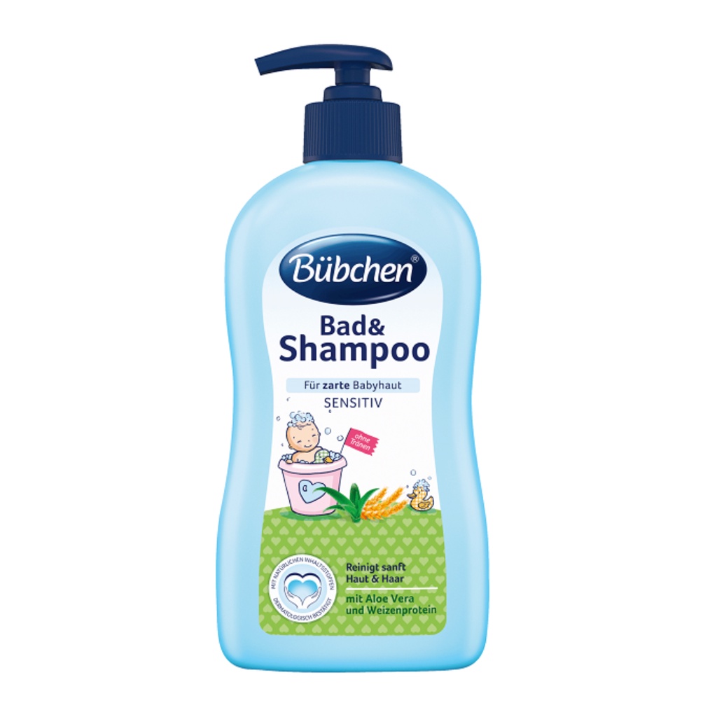Sữa tắm gội Bubchen cho bé và có vòi tiện lợi 400ml - mẹ bean bon