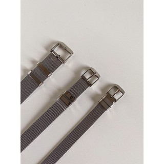 Vòng tay thép không gỉ mesh belt bracelet dáng dây đồng hồ mảnh dễ đeo không đen gỉ kích ứng