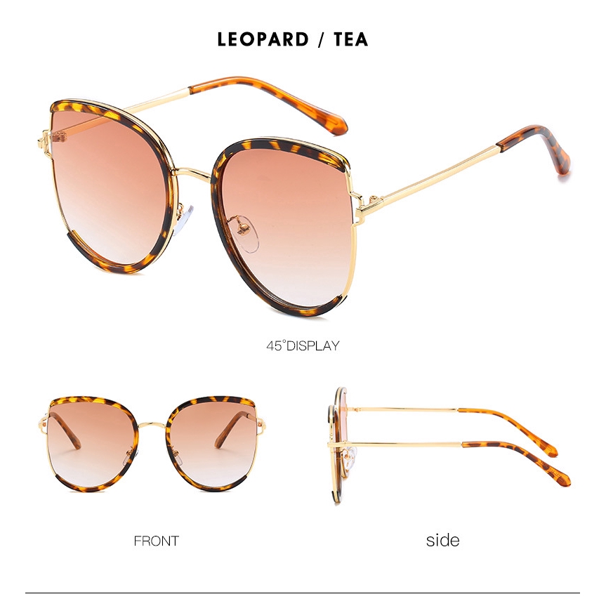 Kính mát thời trang gọng tròn cá tính cho nam và nữ