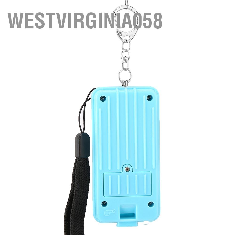 Móc Khóa Có Đèn LED Cảnh Báo An Ninh 130DB