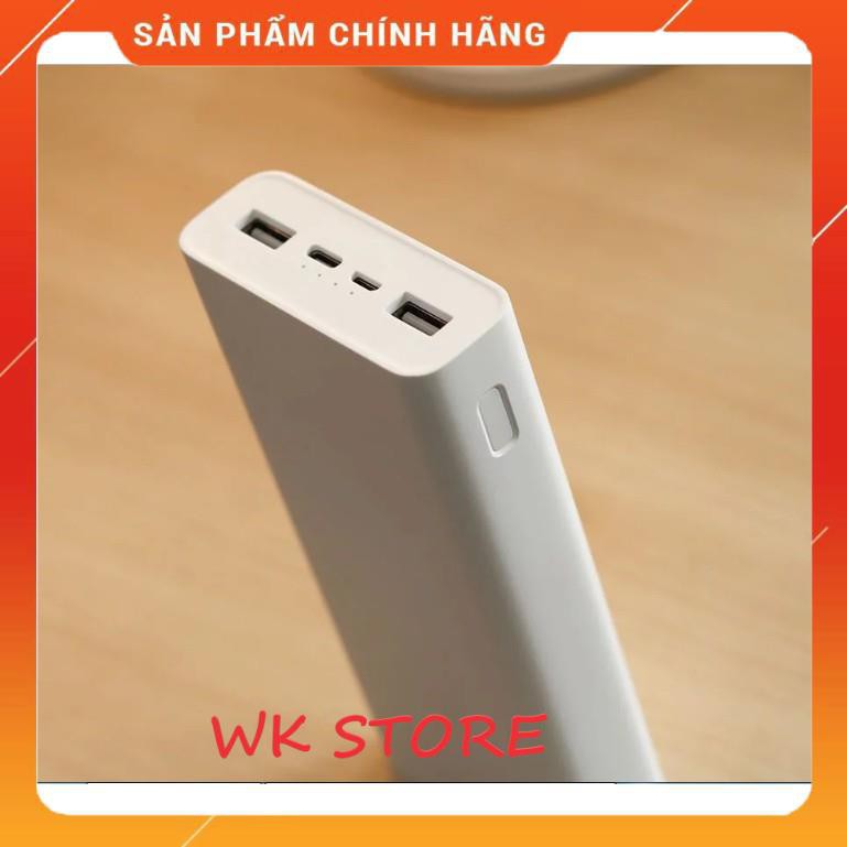 Sạc dự phòng Xiaomi gen 3 20.000 mAh hàng chính hãng,BH 1 năm