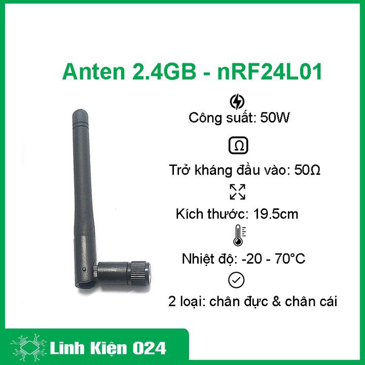 Ăng ten, anten 2.4GB nRF24L01 chất lượng