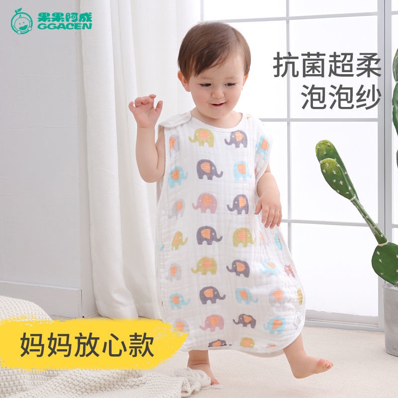 Bộ Đồ Ngủ Sát Nách Vải Cotton Thoáng Khí Thời Trang Mùa Hè Cho Bé