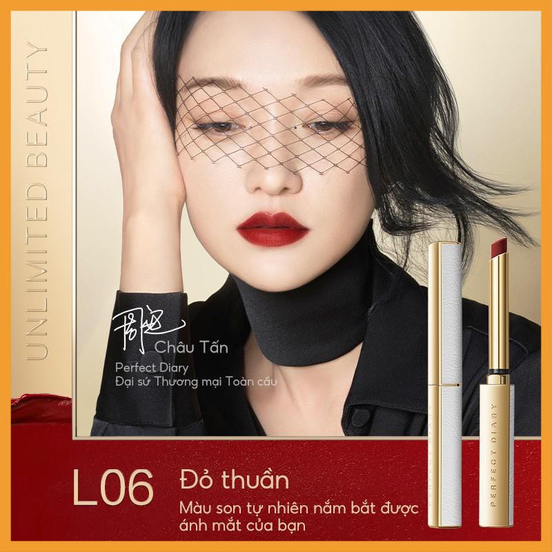 Son Lì Perfect Diary Tông Nhung Lì Đậm Bộ Sưu Tập Mùa Đông Với Thỏi Nhỏ 8 Màu | BigBuy360 - bigbuy360.vn