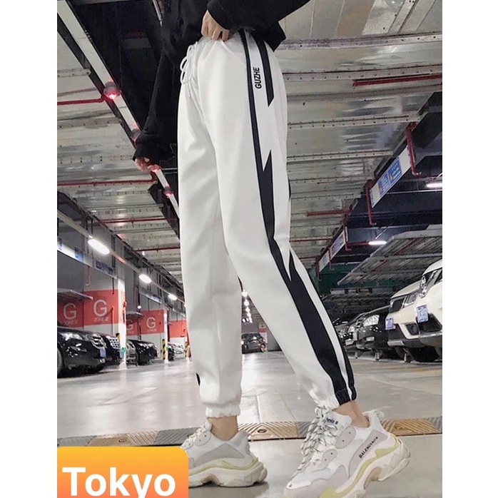 QUẦN JOGGER THỂ THAO TIA SÉT CHẤT NỈ DA CÁ NAM NỮ CÓ BO PHONG CÁCH XỊN SÒ MÙA HÈ -TOKYO FASHION