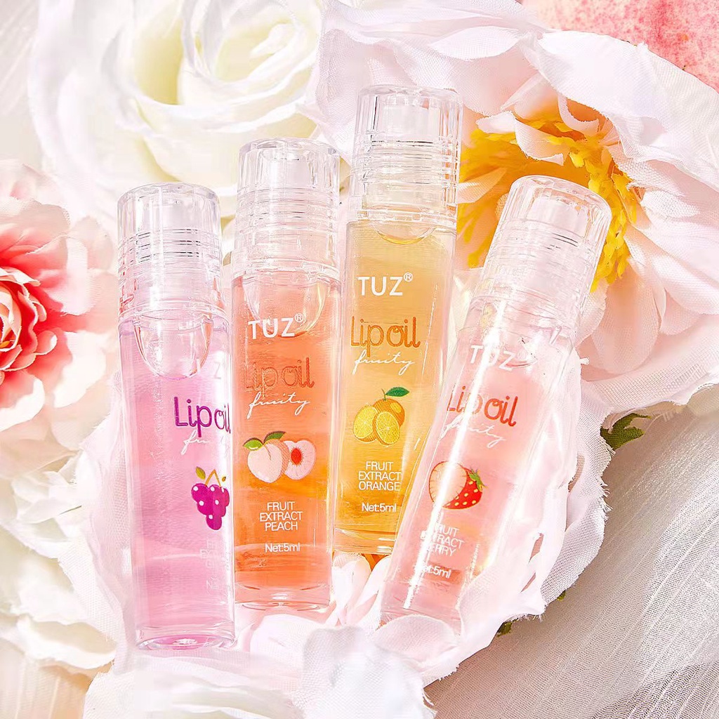 Son Bóng Dưỡng Ẩm Hương Trái Cây Trong Suốt Dạng Lăn