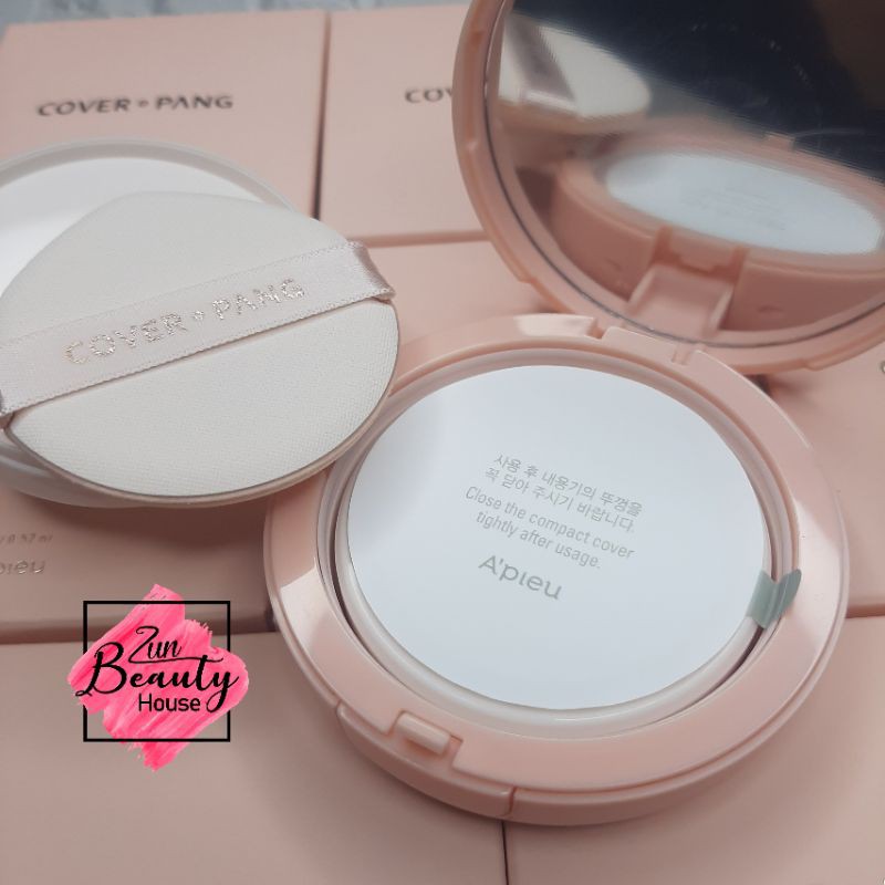 Phấn Nước Căng Bóng A'Pieu Cover Pang Glow Cushion SPF45 PA+