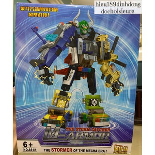 Lắp ráp xếp hình 6612 : robot