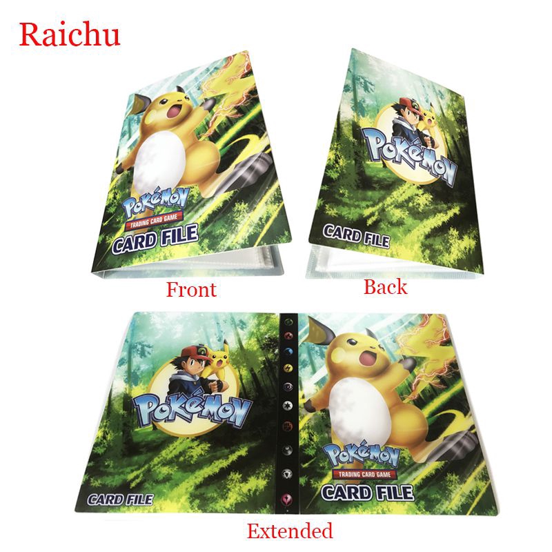 Album đựng bộ sưu tập thẻ ảnh Pokemon xinh xắn tiện lợi