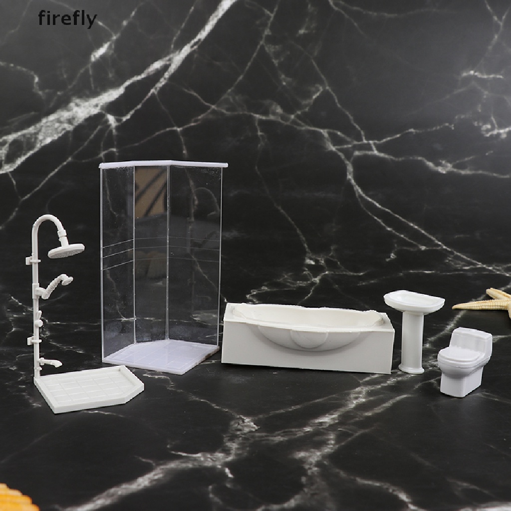 Mô hình bồn tắm tỉ lệ 1:25 xinh xắn dành cho búp bê