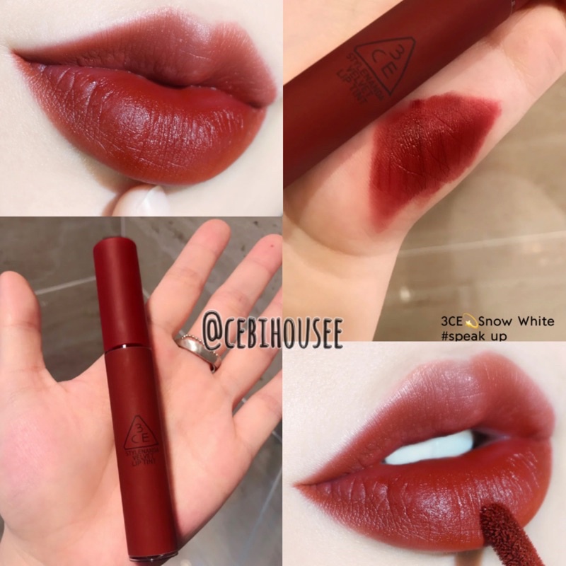 Son kem 3CE Velvet Lip Tint