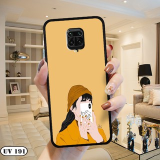 Ốp lưng nhám viền dẻo Xiaomi Redmi Note 9S/ Note 9 Pro