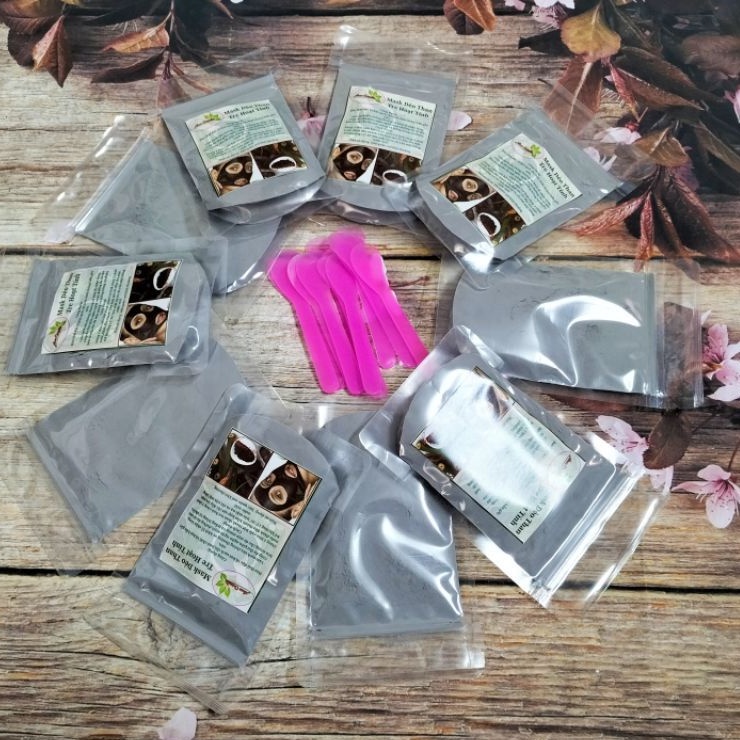 mặt nạ Mask dẻo Than tre handmade