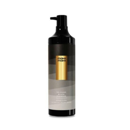 Dầu gội nhuộm tóc đen hiệu quả sau 4 tuần sử dụng MODAMODA Pro-Change Black Shampoo 300ml
