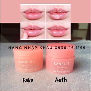 ( Mẫu mới)Mặt nạ môi LANEIGE Lip Sleeping Mask [ Berry] - Mini Size 3gr