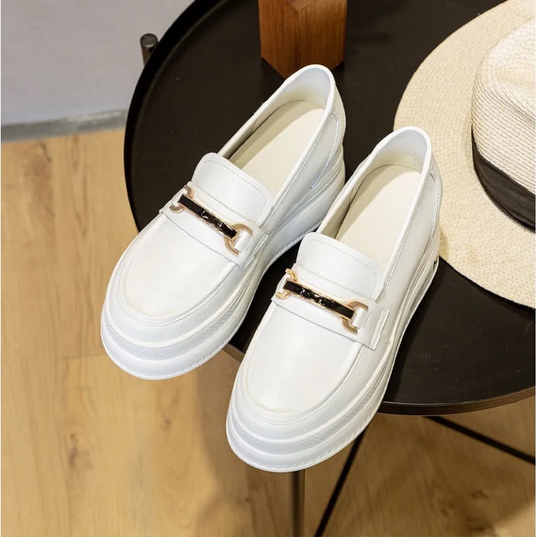 Giày Lười Đế Dày Mẫu Mới 2022 Thời Trang Mùa Hè Cho Nữ