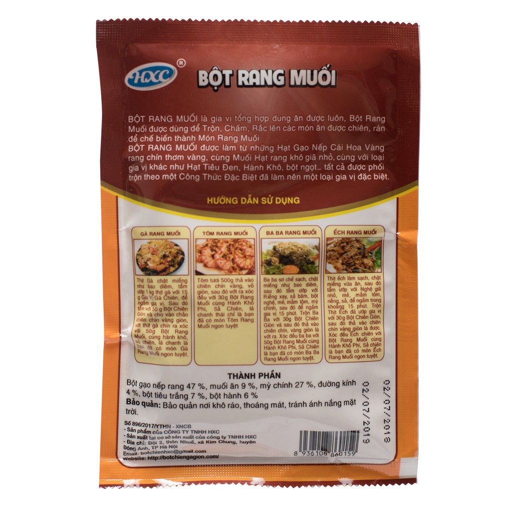 Bột rang muối 50gr