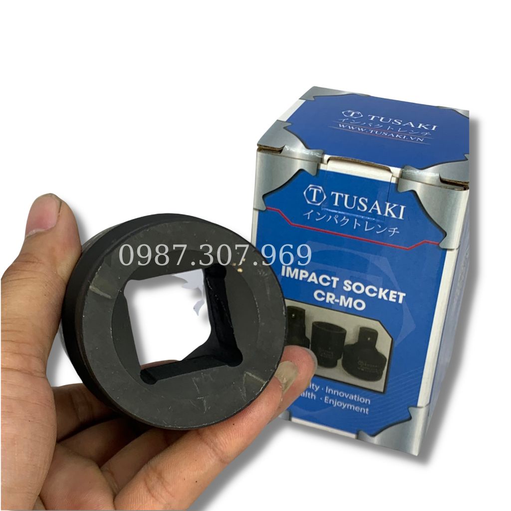 Đầu tuýp khẩu TUSAKI 6 cạnh 3/4" dài dùng để mở bulong hàng cao cấp.