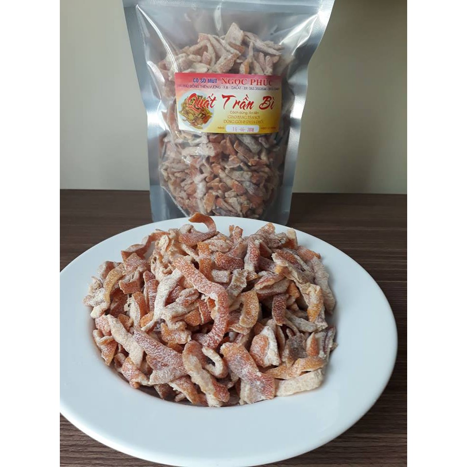 MỨT QUẤT TRẦN BÌ 500G