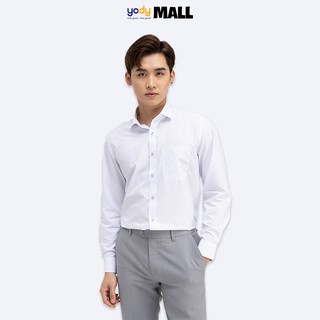 Áo sơ mi trắng nam YODY dài tay chính hãng cao cấp chống nhăn thoáng mát SPM4003