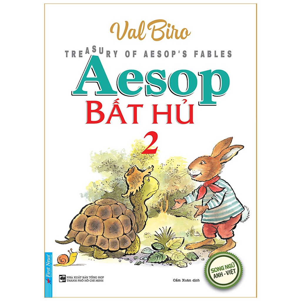 Sách Aesop Bất Hủ 2 - Song Ngữ Anh Việt Tặng Kèm Truyện Cổ Tích Song Ngữ